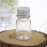 24Pcs 5ml Empty Plastic Bottles Vials Tiny Jars Sample Bottle Mini Storage Container Case with Aluminum Screw Cap for Facial Cream, Cosmetics, Powder (Transparent)