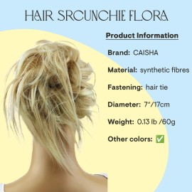 CAISHA XXL Hairpiece Scrunchie Updo Voluminous Slightly Wavy Messy Bun Blonde Mix G11F CAISHA XXL Hairpiece Scrunchie Updo Voluminous Slightly Wavy Messy Bun Blonde Mix G11F