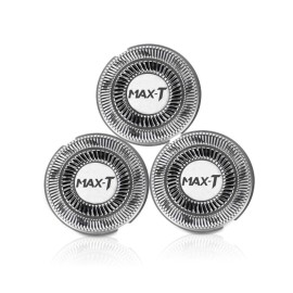 MAX-T Electric Shaver Quick Rechargeable Rotary Shaver with Pop Up Trimmer 100% Waterproof Wet & Dry Electric Razor (Replacement Shaver Net)