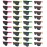 TheGag Neon Sunglasses (Pack 36) Assorted Cool Colors Neon Sunglasses Party Favors-Pack Wholesale Bulk for Adults Kids