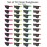 TheGag Neon Sunglasses (Pack 36) Assorted Cool Colors Neon Sunglasses Party Favors-Pack Wholesale Bulk for Adults Kids