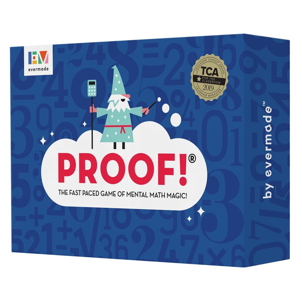 Proof! Math Game - Fast Paced Mental Math Magic - Teachers\' Choice Award Winning Educational Game, Ages 9+