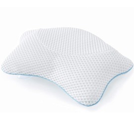 Non Slip Bath Pillow, Luxury Spa Bathtub Head & Neck Rest Support, Permeable Quick Drying Air Mesh Tub Pillow with 4 Large Suction Cups, Fits Any Tubs, Soft and Relaxing Non Slip Bath Pillow, Luxury Spa Bathtub Head & Neck Rest Support, Permeable Quick Drying Air Mesh Tub Pillow with 4 Large Suction Cups, Fits Any Tubs, Soft and Relaxing