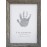 The Grandparent Gift Godfather Godchild Handprint Frame, Grey