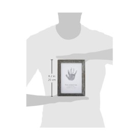 The Grandparent Gift Godfather Godchild Handprint Frame, Grey