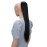 CAISHA 26 Longhair Hairpiece Ponytail Extension Drawstring Straigth Heat-Resistant Synthetic Fibres Black PH601