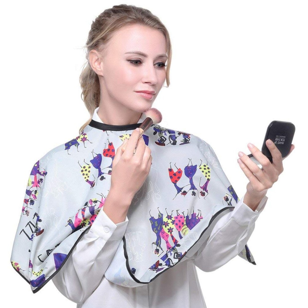 PERFEHAIR Makeup Artist Shortie Comb-Out Cape, Beauty Salon Styling Cape PERFEHAIR Makeup Artist Shortie Comb-Out Cape, Beauty Salon Styling Cape