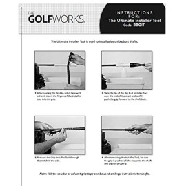 GolfWorks Ultimate Golf Club Grip Installer Re-Grip Tool