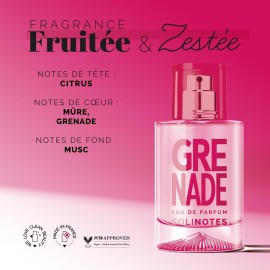 SOLINOTES Pomegranate Perfume for Women - Eau De Parfum | Delicate Floral and Soothing Scent - Made in France - Vegan - 1.7 fl.oz