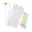 Yimart Pack of 20,Nail Art and Gel Acrylic Drawing Painting Brush Set with Dotting Pen Tools (B)