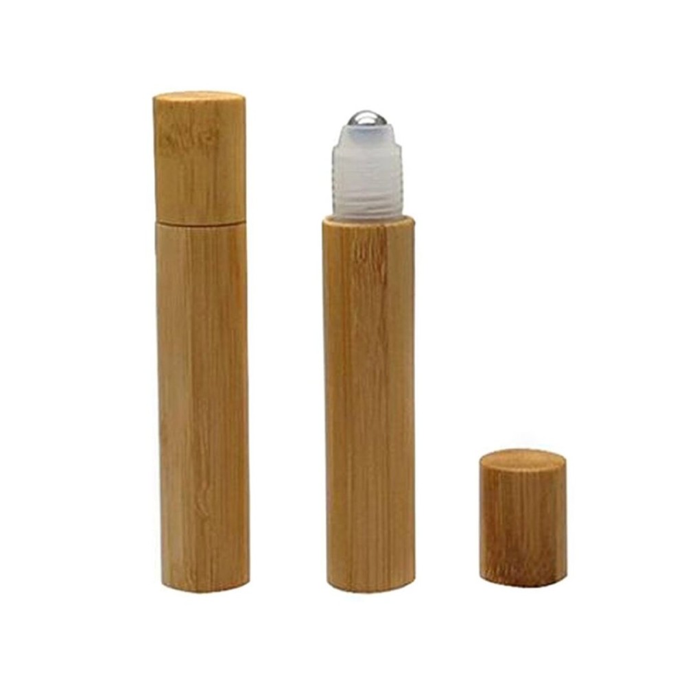 ericotry 2PCS 15ml Bamboo Empty Roll on Bottles Essential Oil Roller Bottle with Stainless Steel Roller Ball for Essential Oil Perfume Oils and Lip Balms ericotry 2PCS 15ml Bamboo Empty Roll on Bottles Essential Oil Roller Bottle with Stainless Steel Roller Ball for Essential Oil Perfume Oils and Lip Balms