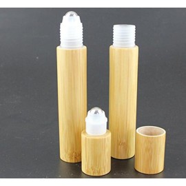 ericotry 2PCS 15ml Bamboo Empty Roll on Bottles Essential Oil Roller Bottle with Stainless Steel Roller Ball for Essential Oil Perfume Oils and Lip Balms ericotry 2PCS 15ml Bamboo Empty Roll on Bottles Essential Oil Roller Bottle with Stainless Steel Roller Ball for Essential Oil Perfume Oils and Lip Balms