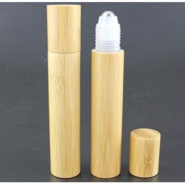 ericotry 2PCS 15ml Bamboo Empty Roll on Bottles Essential Oil Roller Bottle with Stainless Steel Roller Ball for Essential Oil Perfume Oils and Lip Balms ericotry 2PCS 15ml Bamboo Empty Roll on Bottles Essential Oil Roller Bottle with Stainless Steel Roller Ball for Essential Oil Perfume Oils and Lip Balms