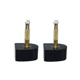 6 Pairs(12PCS) Black Women Lady Girls U Shaped Heel Cap Cover Shoe Replacement Heels Tips Replacement Dowels for High Heel Shoes (10mm x 10mm, Thin Pins 2.4mm) 6 Pairs(12PCS) Black Women Lady Girls U Shaped Heel Cap Cover Shoe Replacement Heels Tips Replacement Dowels for High Heel Shoes (10mm x 10mm, Thin Pins 2.4mm)