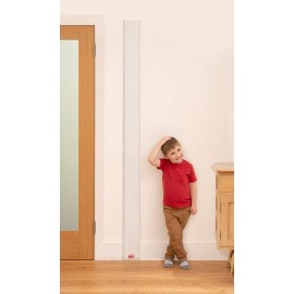 Measure Me! Baby Roll-up Growth Height Chart for Children Kids Room - Big White One