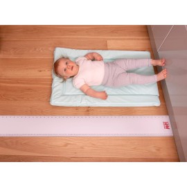 Measure Me! Baby Roll-up Growth Height Chart for Children Kids Room - Big White One