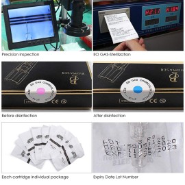 Cartridge Needles - BIOMASER 10PCS Sterilized Permanent Makeup Cartridge Needles Tattoo Needle Fits for Permanent Makeup Machine Pen T100 P1 X1 for Eyebrow Eyeliner Lip (1R-0.25MM) Cartridge Needles - BIOMASER 10PCS Sterilized Permanent Makeup Cartridge Needles Tattoo Needle Fits for Permanent Makeup Machine Pen T100 P1 X1 for Eyebrow Eyeliner Lip (1R-0.25MM)