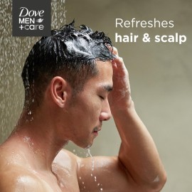DOVE MEN + CARE Fortifying 2-in-1 Shampoo and Conditioner Fresh and Clean with Caffeine For Everyday Care Helps Strengthen and Nourish Hair 20.4 oz DOVE MEN + CARE Fortifying 2-in-1 Shampoo and Conditioner Fresh and Clean with Caffeine For Everyday Care Helps Strengthen and Nourish Hair 20.4 oz