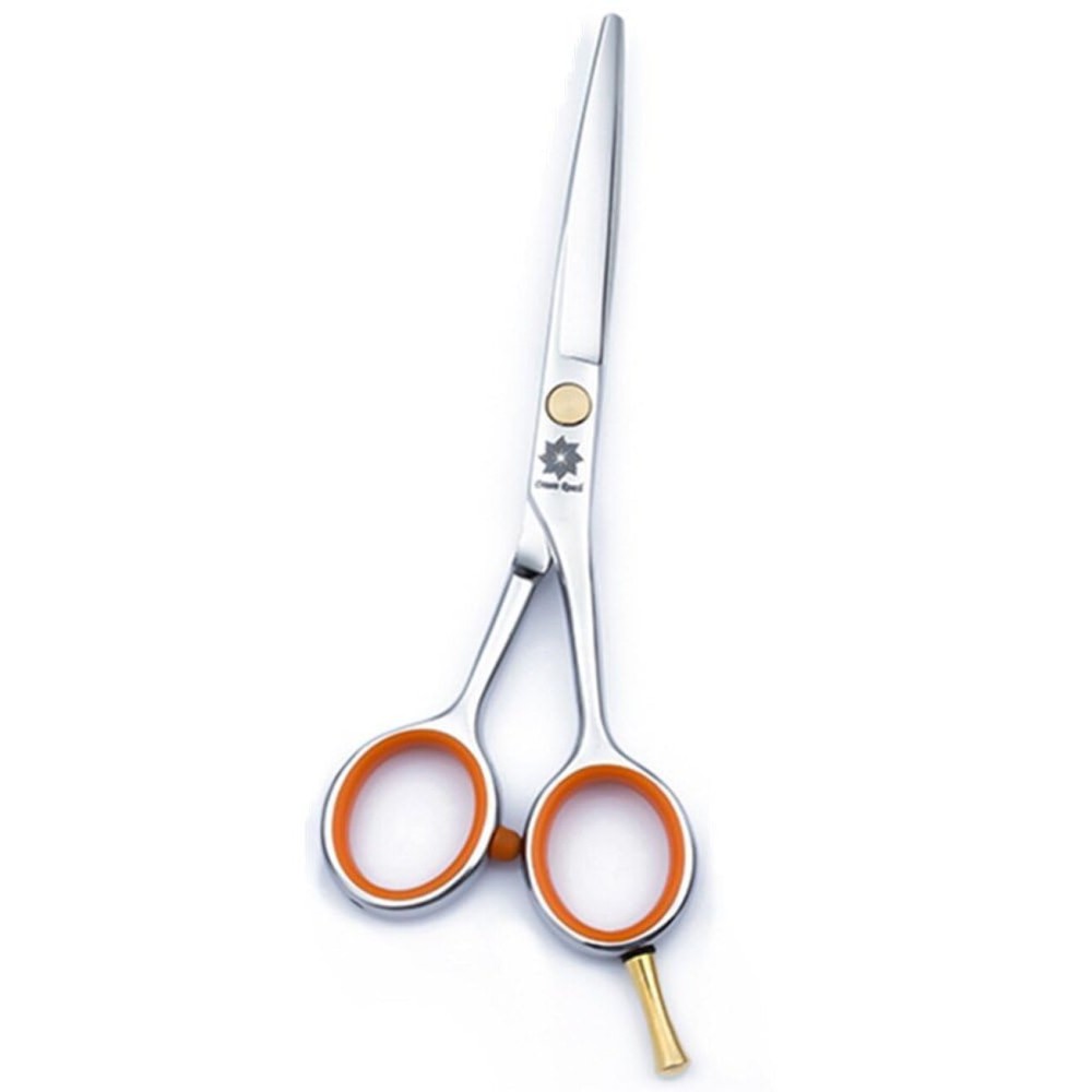 5.0 Barber Razor Sharp Hairdressing Scissors Hair Straight Shears Japan 440C Facial Ear Nose Eyebrow Trimming/Clipping Shears