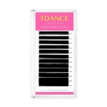 TDANCE Premium DD Curl 0.18mm Thickness Semi Permanent Individual Eyelash Extensions Silk Classic Lashes Professional Salon Use Mixed 10-17mm Length In One Tray (DD-0.18,10-17mm)