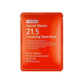 BY WISHTREND Natural Vitamin 21.5 Enhancing Sheet Mask 10 sheets, fully deliver vitamin to your skin BY WISHTREND Natural Vitamin 21.5 Enhancing Sheet Mask 10 sheets, fully deliver vitamin to your skin
