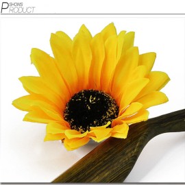 Patiky Sunflower Hair Clips for Women Girls Non Slip Alligator Clips Hairpin TS08 (1 Sunflower Hair Clip)