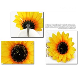Patiky Sunflower Hair Clips for Women Girls Non Slip Alligator Clips Hairpin TS08 (1 Sunflower Hair Clip)