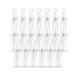 ZbFwmx 20 Pack Set 10ML Protable Refill Bulk Atomizer Spray Travel Perfume Bottle Hydrating Empty Bottle (Clear-1)