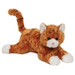 GUND Tabby Plush Stuffed Cat, Orange/White, 14