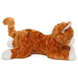 GUND Tabby Plush Stuffed Cat, Orange/White, 14