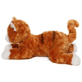 GUND Tabby Plush Stuffed Cat, Orange/White, 14