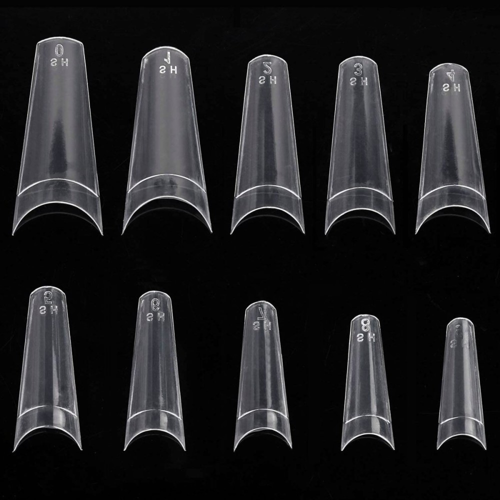500 Pcs Clear Ballerina Coffin Nail Tips Acrylic Nail Tips Half Cover False Nails Tips Coffin Fake Nails Nail Extension Tips 500 Pcs Clear Ballerina Coffin Nail Tips Acrylic Nail Tips Half Cover False Nails Tips Coffin Fake Nails Nail Extension Tips