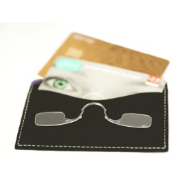 glens Unisex Armless Reading Glasses - 3 Reading Glasses +2.0 Carbon Pack- Emergency Lightweight Pocket Ultra Thin Readers