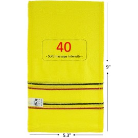 Songwol Towel (Soft) 9 - Korean Beauty Skin Exfoliating Bath Scrub Gloves.(4pcs)