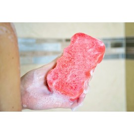 Spongeables Body Wash in a 20+ Wash Sponge, Pomegranate Punch, 3 Count