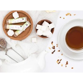 Organic Certified Lip Balm Butter(3 Pack) by Green and Lovely | Chai Spice Lip Oil for Total Hydration and Repair | 0.15 oz Lip Moisturizer Tube made with Premium Organic Ingredients | Heals Quickly