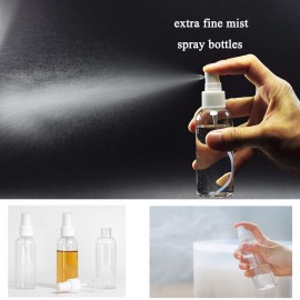 ZEJIA 20 Pack Small Spray Bottle, 2.7oz/80ml Travel Spray Bottle, Empty Fine Mist Spray Bottles, Refillable Mini Spray Bottles with Labels