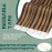 Benehair Remy Tape in Hair Extensions Human Hair Medium Brown&Dark Blonde Seamless Skin Weft Tape in Real Human Hair Extensions Straight Hair 18 Inch 50g 4P27 20 pcs