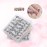 50 Sheet Flower Nail Stickers 3D Design Tip Nail Art Stickers Decals