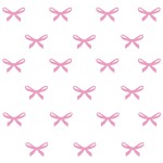 DXLING 48pcs Pink Ribbons Wall Stickers for Kids Room Princess Girl Bedroom Pink Bow Wall Decals Removable Vinyl DIY Mural Stickers A407 (Light Pink)