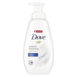 Dove Shower Foam Deep Moisture Foaming Body Wash, 13.5 Ounce (Pack of 3)