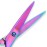 DONGXIUB 6 Colorful Gradual Change Stainless Cutting Scissors Barber Hair Styling Hairdressing Haircut Shears