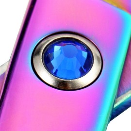 DONGXIUB 6 Colorful Gradual Change Stainless Cutting Scissors Barber Hair Styling Hairdressing Haircut Shears DONGXIUB 6 Colorful Gradual Change Stainless Cutting Scissors Barber Hair Styling Hairdressing Haircut Shears