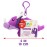 Scentco Dino Dudes Backpack Buddies - Patented Gourmet Scented Plush Toy Dinosaur Clips - Triceratops (Grape) - Stocking Stuffer