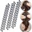 3 Pcs Hair Braiding Tool Roller With Hook Magic Hair Twist Styling Bun Maker DIY Hair Style Accessories Black
