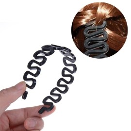 3 Pcs Hair Braiding Tool Roller With Hook Magic Hair Twist Styling Bun Maker DIY Hair Style Accessories Black 3 Pcs Hair Braiding Tool Roller With Hook Magic Hair Twist Styling Bun Maker DIY Hair Style Accessories Black