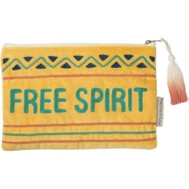 Primitives By Kathy Free Spirit Zipper Pouch