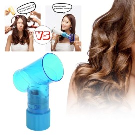 Hair Diffuser for Curly Hair,Protable Hair Dryer Curls Diffuser, Hair Dryer Roller Curls Diffuser Salon Stying Tools Home Supplies (Blue)