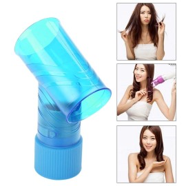 Hair Diffuser for Curly Hair,Protable Hair Dryer Curls Diffuser, Hair Dryer Roller Curls Diffuser Salon Stying Tools Home Supplies (Blue)