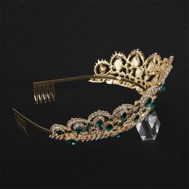 MACOIOR Crowns Tiaras for Women, Baroque Royal Prom Queen Crown Rhinestone Crystal Bridal Crowns Tiaras with Comb Pageant Crowns Princess Crown MACOIOR Crowns Tiaras for Women, Baroque Royal Prom Queen Crown Rhinestone Crystal Bridal Crowns Tiaras with Comb Pageant Crowns Princess Crown